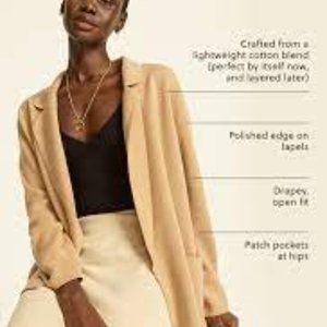 J crew Eloise blazer sweater/Last years version